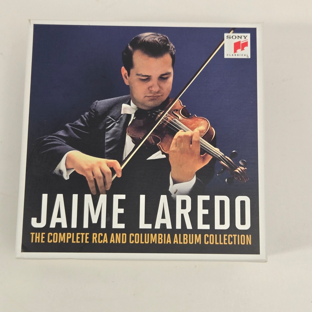Jaime Laredo - Complete RCA & Columbia Album Collection 22 CD Sony Box Set NM